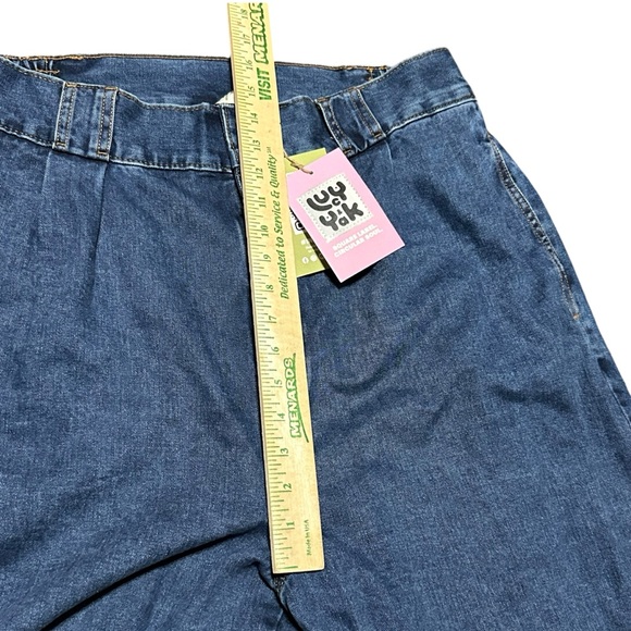 Lucy And Yak Addison Jeans Midwash Blue Organic W38/R High Waisted - Picture 6 of 10